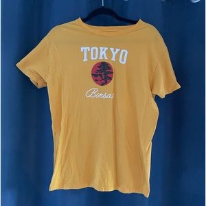 Bowery Supply Co Yellow Tokyo Oversized T-Shirt